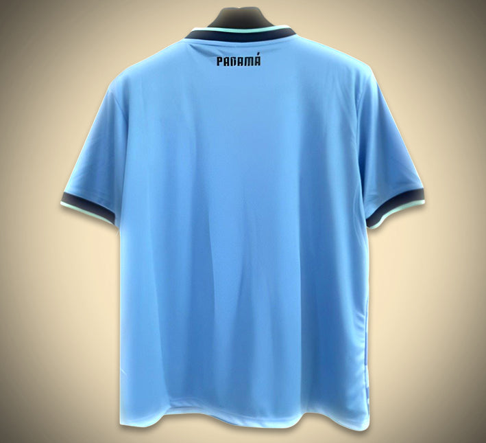 MAILLOTPANAMABLUE24dos.jpg Maillot Panama Extérieur 2024-2025 vue de profil