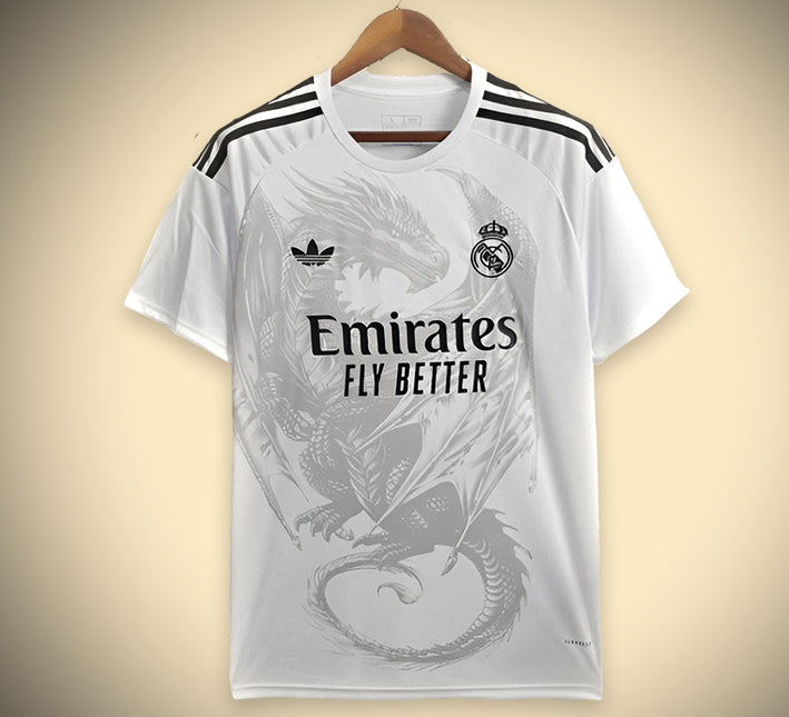 Camiseta Concept Real Madrid Edición Especial Dragón Blanco 2425