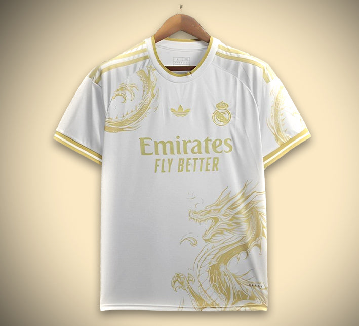 Camiseta Concept Real Madrid Edición Especial Dragón Dorado 2425