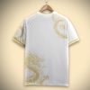 camiseta seguidor Real Madrid concept premium con motivo dragón dorado edición limitada