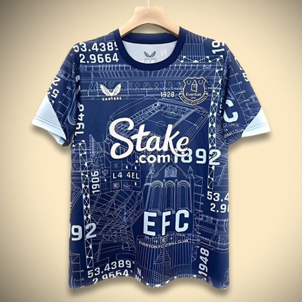 Camiseta Everton Pre-Partido de Despedida 2024-2025