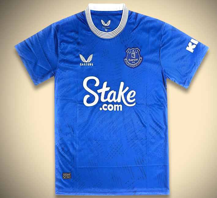 maillot-domicile-everton-saison-2024-2025-bleu-officiel Maillot domicile Everton saison 2024 2025 bleu officiel