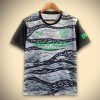 Camiseta de fútbol del Manchester City color negro y gris corte deportivo