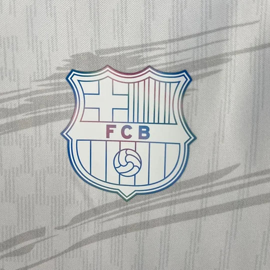 Camiseta concept blanca FC Barcelona temporada 2025 2026 camiseta de fútbol