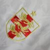 Maillot Concept Angleterre Édition Comma Blanc 2024 vue de profil