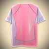 Tshirt de foot rose pour supporter FC Barcelone design concept