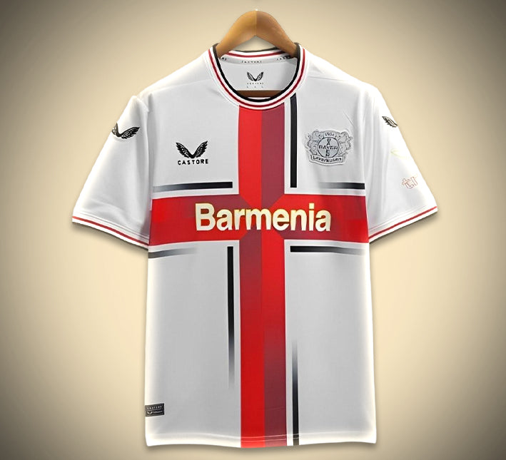 Camiseta Bayern Leverkusen Segunda Equipación Blanco 2425