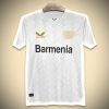 maillot extérieur Bayern Leverkusen couleur or saison vingt quatre vingt cinq