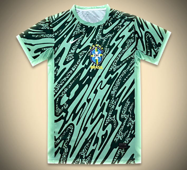 maillot-de-gardien-du-bresil-third-saison-2024-2025-tenue-de-football-jaune-et-vert maillot de gardien du Brésil third saison 2024 2025 tenue de football jaune et vert
