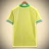 Camiseta de fútbol amarilla Brasil para aficionado en casa