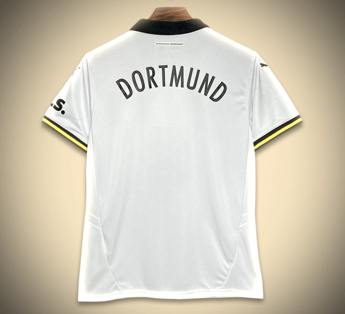 maillotbvbbblancdos.jpg Maillot Borussia Dortmund Third 2024-2025 vue de dos