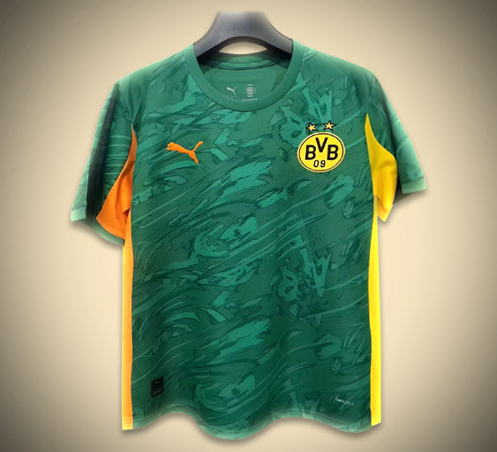 Camiseta Concept Borussia Dortmund Edición Segunda Equipación 2025-2026 vista de frente