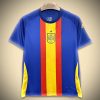Maillot Espagne Avant-Match Euro 2024 vue de face
