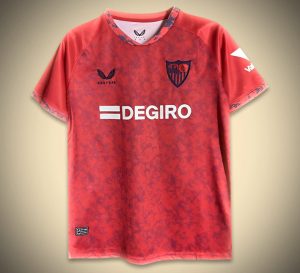 Maillot FC Séville Extérieur Rouge 2425