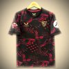 maillot-exterieur-fc-seville-noir-saison-2024-2025-tenue-de-football-officielle maillot extérieur FC Séville noir saison 2024 2025 tenue de football officielle