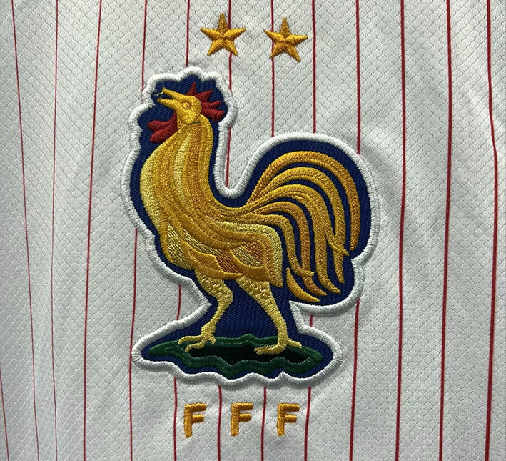camiseta segunda equipación equipo de Francia Euro 2024