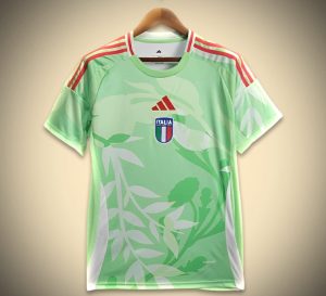 Camiseta Italia Segunda Equipación Verde 2425