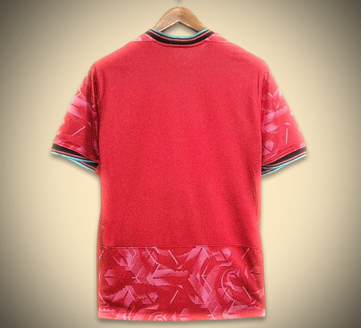 tenue-officielle-football-coree-du-sud-jersey-rouge-domicile tenue officielle football Corée du Sud jersey rouge domicile