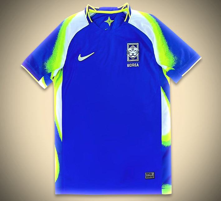 maillot-de-football-exterieur-coree-du-sud-saison-2025-tenue-officielle-rouge maillot de football extérieur Corée du Sud saison 2025 tenue officielle rouge