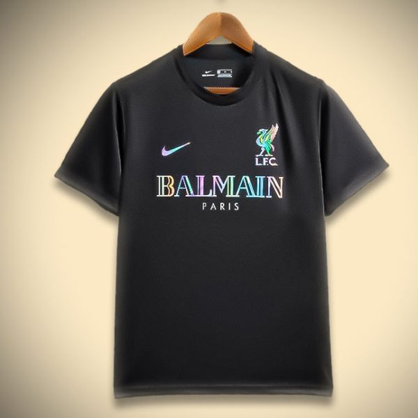 Camiseta Concept Liverpool Edición Balmain 2024-2025