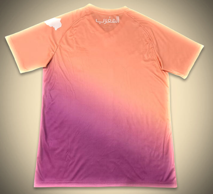 Camiseta Concept Marruecos edición sunset equipación fútbol con los colores de Marruecos
