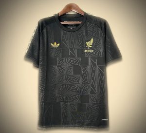 maillot-de-football-mexique-noir-et-or-design-concept-exclusif maillot de football Mexique noir et or design concept exclusif
