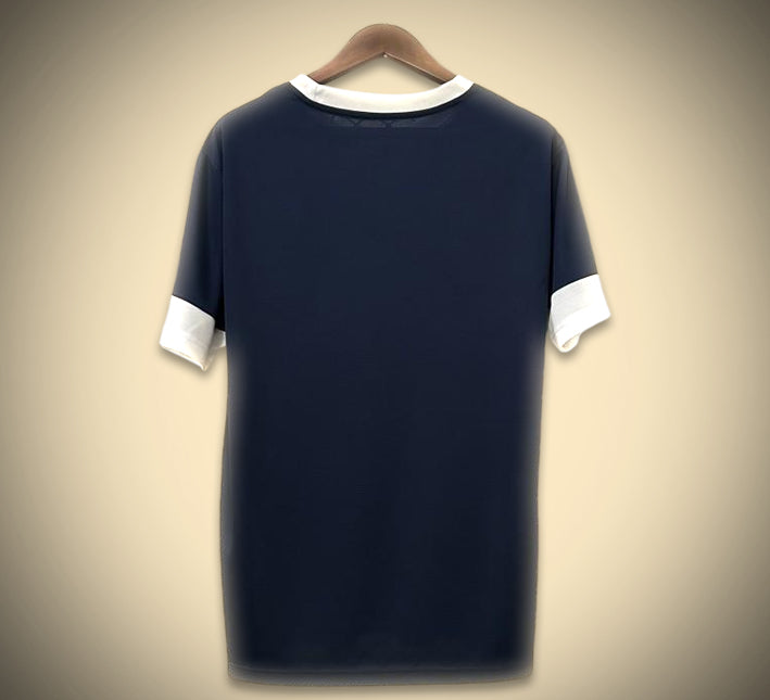 Camiseta Portugal Entrenamiento Azul Marino 2024-2025 vista trasera