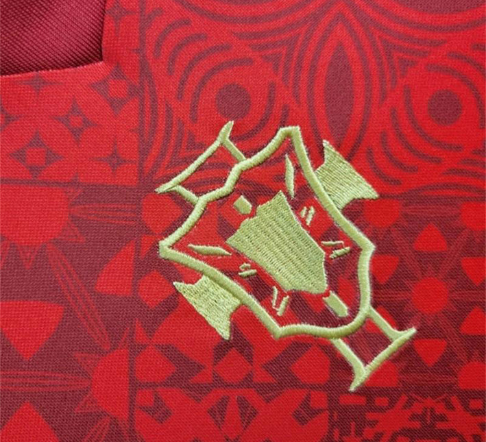 equipación local Portugal estilo concept Comma para aficionado colección 2024 2025