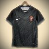Camiseta Portugal Portero Negro 2024-2025 vista de frente