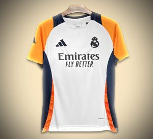 maillotrealmadridavantmatch-1.jpg Maillot Réal Madrid Entraînement Avant-Match 2024-2025 vue de face