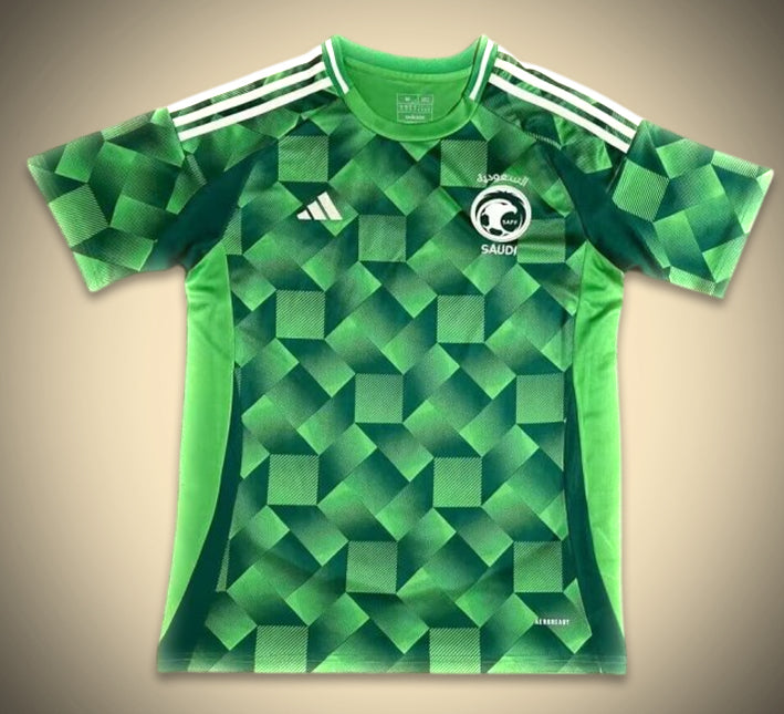 Camiseta Arabia Saudí Primera Equipación 2024-2025 vista frontal