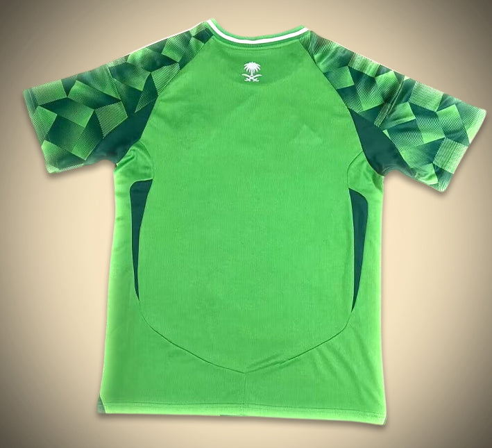 Camiseta Arabia Saudí Primera Equipación 2024-2025 vista de perfil