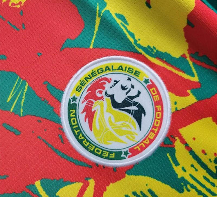 maillotsenegalavantmatchlogo.jpg Maillot Sénégal Avant-Match 2024 vue de profil