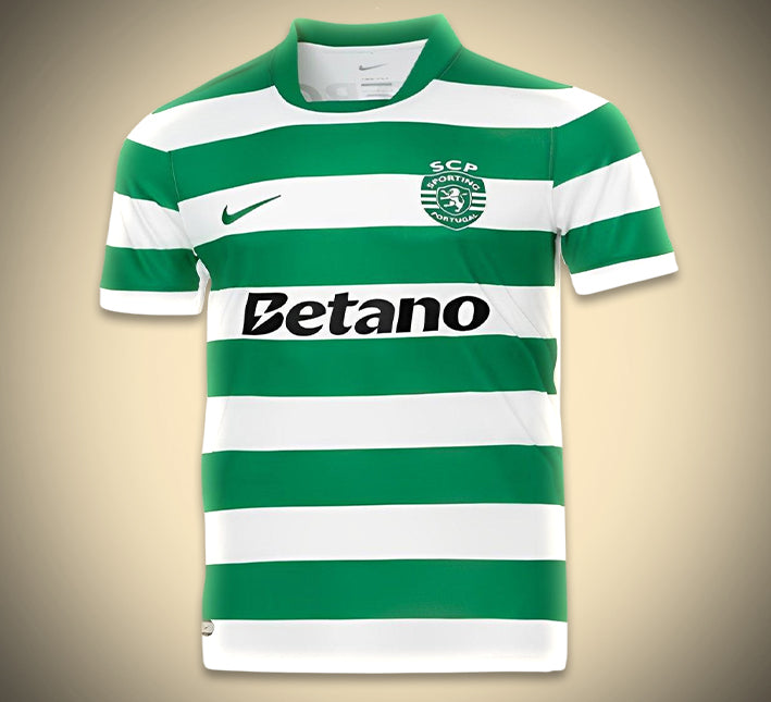 Maillot Sporting CP Domicile 2025-2026 vue de face