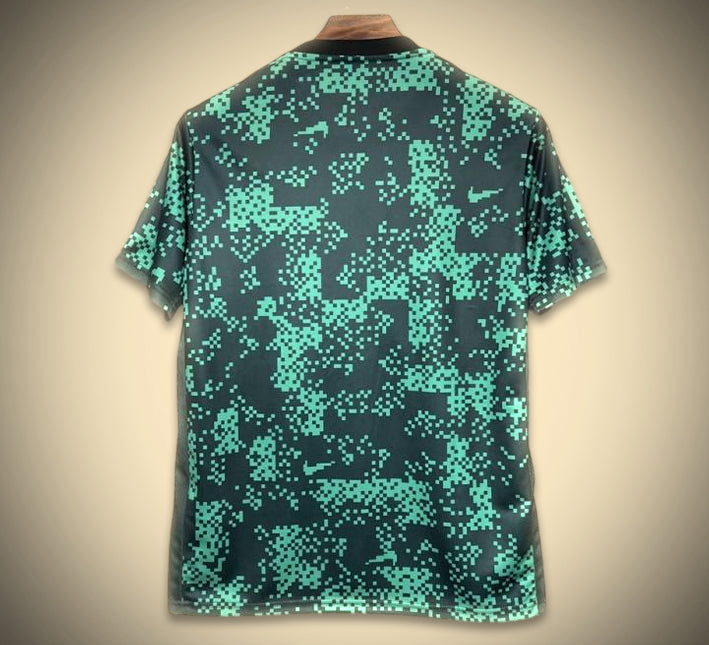 maillotsportingprematchdos.jpg Maillot Sporting CP Avant-Match 2024-2025 vue de dos
