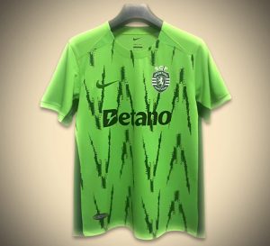 Maillot Sporting CP Third Vert 2024-2025 vue de face