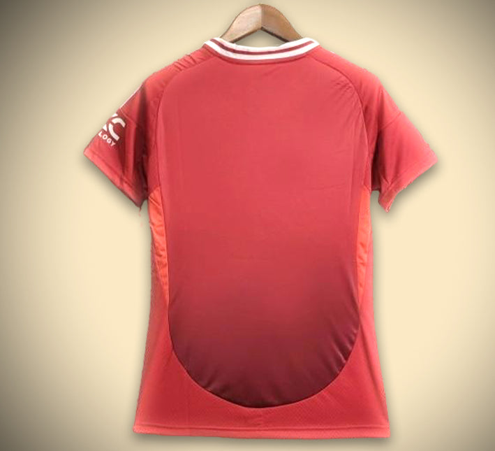 maillot-de-football-rouge-manchester-united-tenue-officielle camiseta de fútbol roja Manchester United equipación oficial