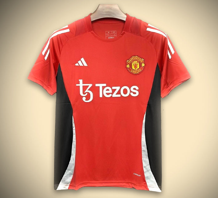 Camiseta de entrenamiento Manchester United temporada 2024 2025 para fútbol