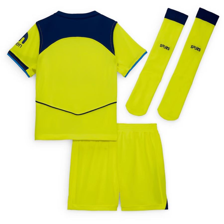 Conjunto camiseta niños Tottenham tercera equipación temporada 2025 2026