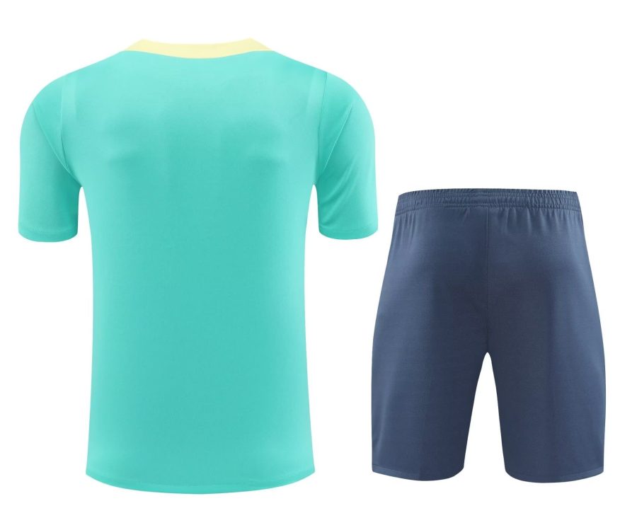 ensemble-maillot-et-short-club-america-saison-2024-2025-tenue-officielle Conjunto camiseta y pantalón Club América temporada 2024 2025 equipación oficial