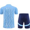 Conjunto camiseta y pantalón corto Manchester City temporada 2024 2025 primera equipación