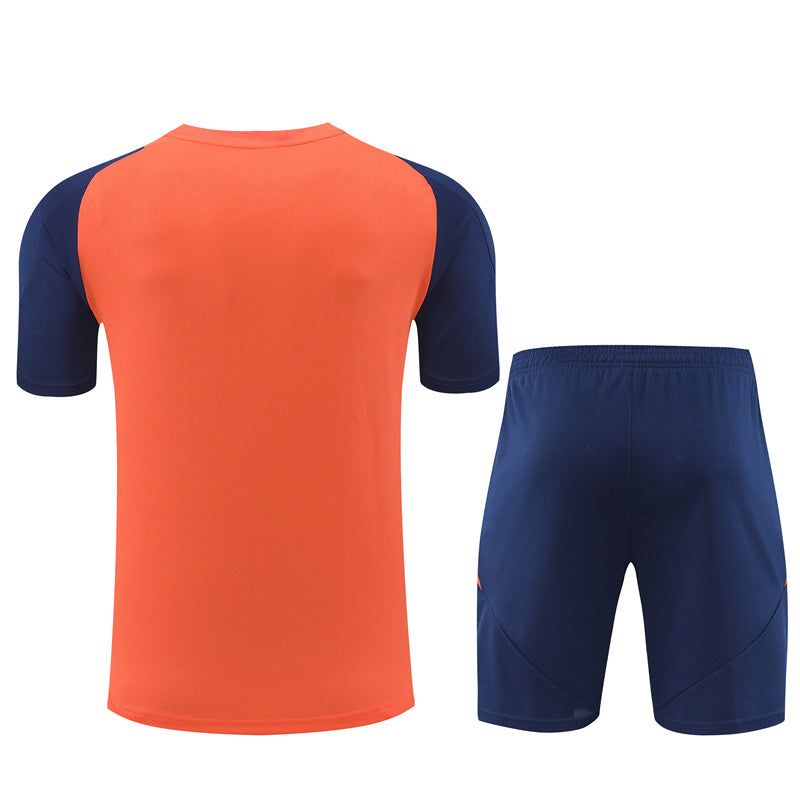 Conjunto camiseta y pantalón corto Manchester United temporada 2024 2025