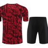 Conjunto entrenamiento Manchester United rojo temporada 2023 2024