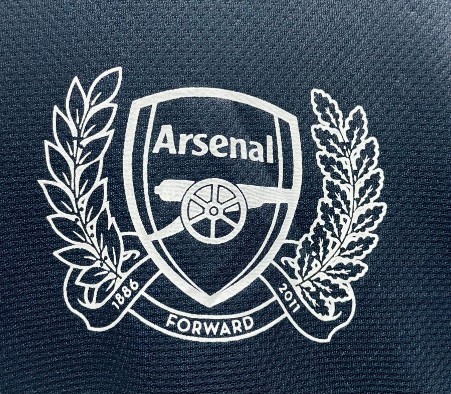 Camiseta Arsenal FC segunda equipación vintage colección dos mil once dos mil doce