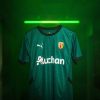 camiseta de fútbol RC Lens segunda equipación colores del club sangre y oro