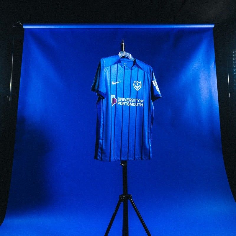 jersey local Portsmouth FC nueva camiseta para aficionado en tejido transpirable