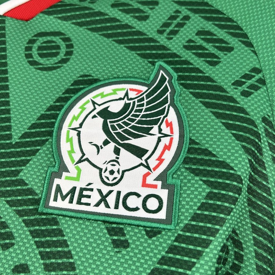 Camiseta oficial de México roja para aficionados al fútbol