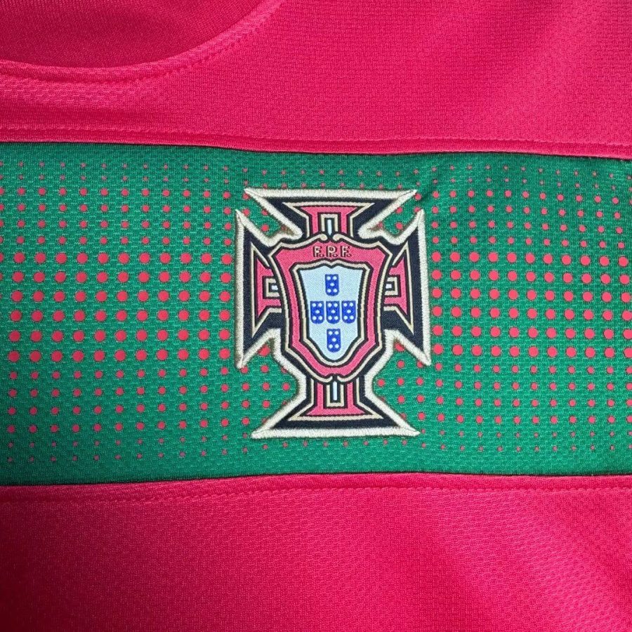 jersey Portugal rouge domicile coupe 2010