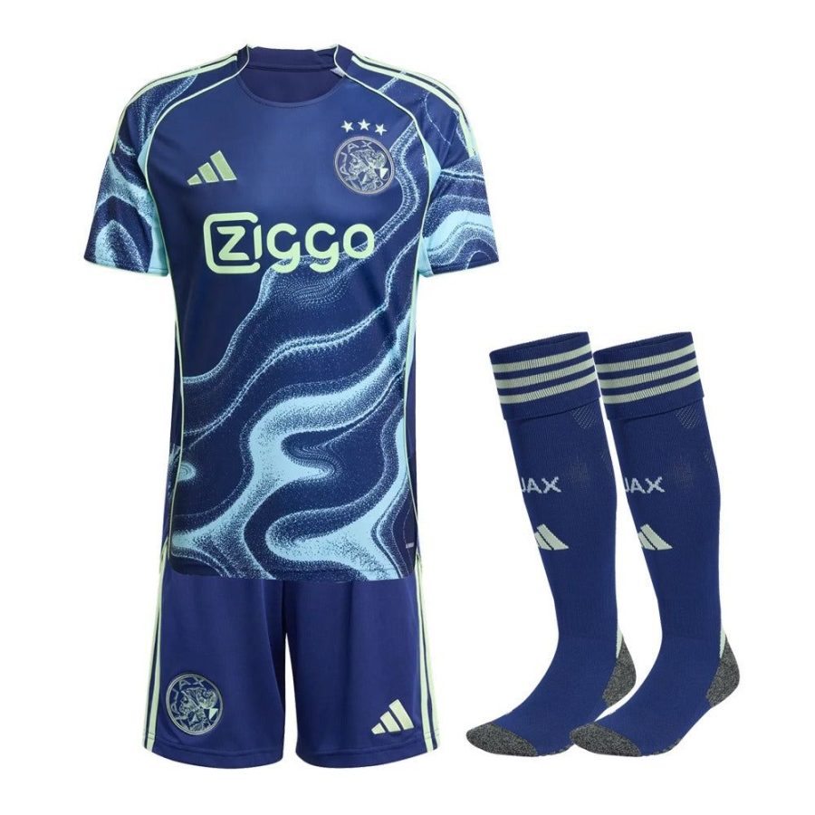 KIT NIÑOS AJAX ÁMSTERDAM SEGUNDA EQUIPACIÓN 2025-2026