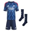 KIT NIÑOS ARSENAL SEGUNDA EQUIPACIÓN 2025-2026